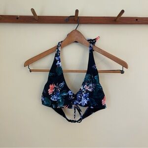L.A. Hearts Floral Halter Neck Bikini Top